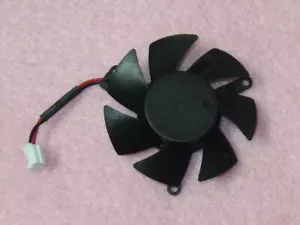 Cooler Fan For MSI R6450 R6570 R6670 FY04510H12SAA 45mm 2 Pin Graphics Card - Picture 1 of 3