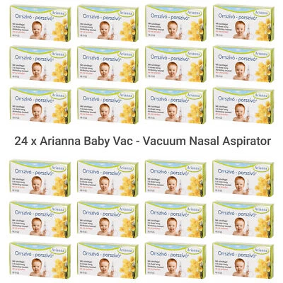 Arianna Baby Vac Staubsauger Nasensauger, Nasenreiniger x 24 - Bild 1 von 4