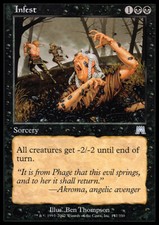 Magic the Gathering MTG Infest (157) Onslaught   NM