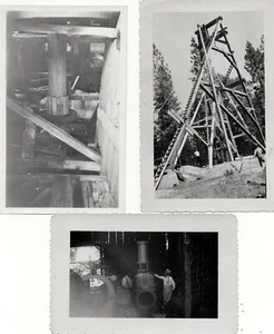 LOT OF 7 ANTIQUE ORIGINAL MINING PHOTOGRAPHS - Picture 1 of 8