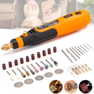 46Tlg Mini Dremel Multifunktionswerkzeug USB Akku für Mehrzweck Drehwerkzeug DHL - Bild 1 von 15
