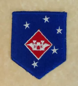 Original WW2 US 1st Marine Amphibious Corps Patch - Aviation Engineers ~ No Glow - Picture 1 of 2