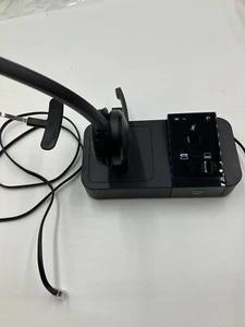 Jabra Pro 9450 Wireless Headset Power Phone Cords Midi-boom Mic - Picture 1 of 8