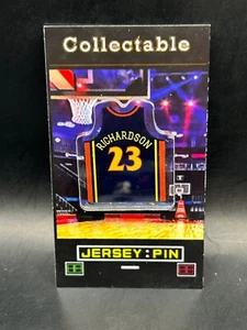 Golden State Warriors Jason Richardson jersey lapel pin-Classic DUBS Collectable - Picture 1 of 1