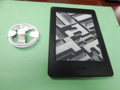 AMAZON Kindle Paperwhite DP75SDI 7th Gen. 4GB Black FREE Bundle & SHIPPING - Image 1 of 3