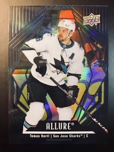 2022-23 Upper Deck Allure Hockey Black Rainbow #76 Tomas Hertl - San Jose Sharks