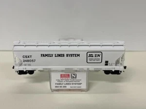 Micro-Trains N 094 00 290 CSX SCL L&N 3 bay covered hopper #248057 Seaboard - Picture 1 of 1