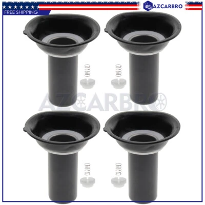 Para Yamaha Vmax 1200 VMX1200 M-XVZ1200D Carburador Émbolo Diafragma Aspirador 4 Piezas Foto 1 de 4