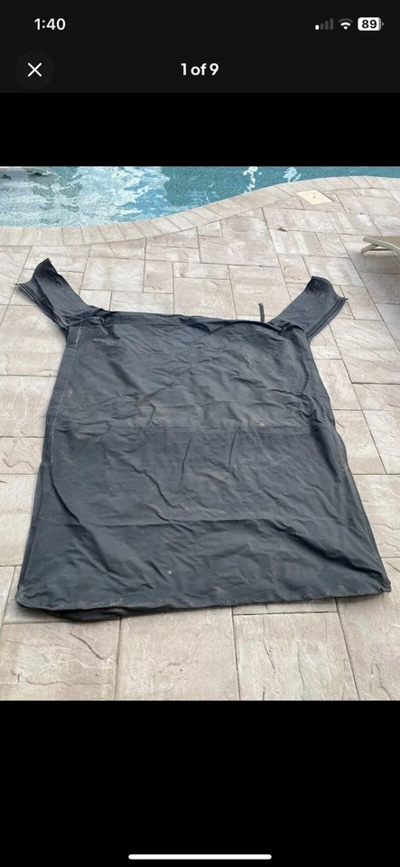 Jeep Wrangler TJ 1997-2006 techo blando OEM original Mopar negro de fábrica 1998 1999 Foto 1 de 1