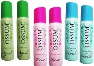 Ossum 2 Appeal & 2 Cherish & 2 Teaser Body Spray For Women & Each 120ml - Picture 1 of 3