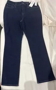 Chicos So Slimming Girlfriend Straight Leg Jean Size 0 P - Picture 1 of 6