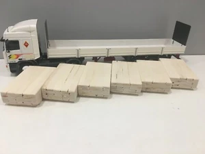 CARGA DE MADERA ARTESANAL PARA CAMIONES ESCALA 1/43. REFERENCIA H - Imagen 1 de 6