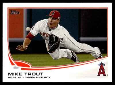 2013 TOPPS MINI EXCLUSIVE MIKE TROUT #536 R28 - Image 1 of 2
