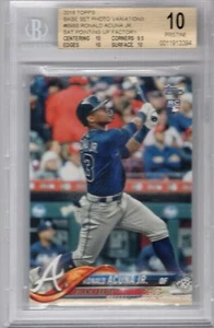 Ronald Acuna Jr 2018 Topps Photo Variation RC #698 BGS 10 Pristine **Braves** - Bild 1 von 2