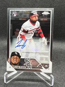 2023 Topps Chrome Update Lenyn Sosa Auto White Sox RC AC-LSO - Bild 1 von 2
