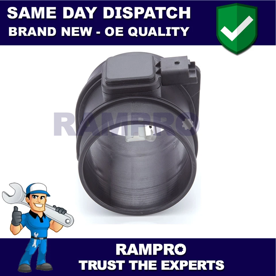 Rampro PARA PEUGEOT 407 2.0 HDI 136 (2004-2008) MAF SENSOR DE FLUJO DE AIRE MASA MEDIDOR AF Foto 1 de 1