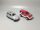 2000 Isuzu Vehicross Set Red &amp; Gray Silver SUV Diecast Lot Hot Wheels Rare VHTF