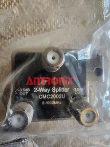 2-Way ANTRONiX HD Digital High Performance Coax Cable Splitter - CMC2002U - Picture 1 of 3