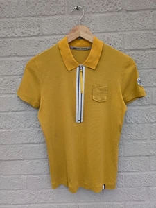 Marc Cain Sports Small Yellow 1/2 Zip Polo Stop - Picture 1 of 15