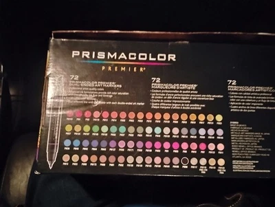 Prismacolor Premier marcadores de arte duplas conjunto de marcadores de álcool 72 unidades NOVO! - Imagem 1 de 4