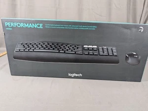 Logitech Wireless Keyboard And Mouse MK825 Bluetooth Performance Black - Picture 1 of 8