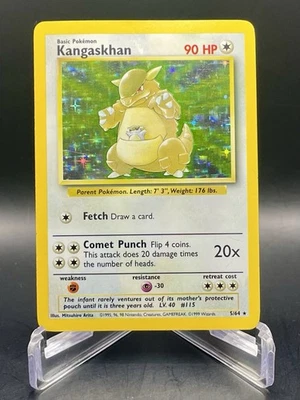 Kangaskhan 5/64 Jungle Set (No Symbol) Misprint Error Vintage WOTC Pokemon TCG - Image 1 of 4