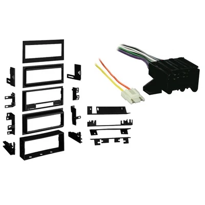 Fits Chevy El Camino 86-87 Single DIN Stereo Harness Radio Install Dash Kit - Image 1 of 3