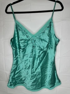 Top Camisola Metro 7 100% Seda con Correas de Espagueti y Piedras Talla XL - Imagen 1 de 11