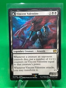 Vincent Valentine Final Fantasy Rare #125 Magic the Gathering - Picture 1 of 2