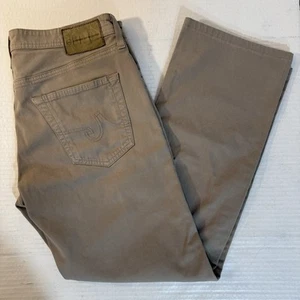 Herren Hose 31x34 AG Adriano Goldschmied The Protege Beige Freizeit Stretch Mischung - Bild 1 von 21