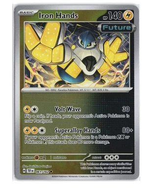 Iron Hands 061/162 Reverse Holo - SV05: Temporal Forces - NM - Image 1 of 2