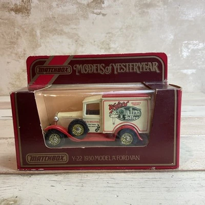 Matchbox Y-22 1930 Model ‘A’ Ford Van, MODELS OF YESTERYEAR, Vintage 1984 - Image 1 of 3