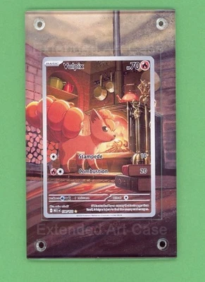 Pokemon Vulpix 138/132 IR Mega Evolution Extended Art Case - Image 1 of 2