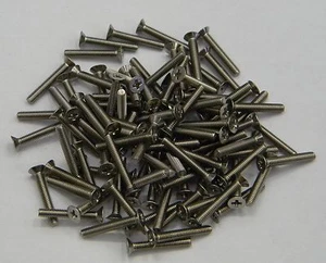 Vite acciaio INOX UNI 7688 3x16 mm testa svasata croce conf. 100 pezzi - Picture 1 of 1