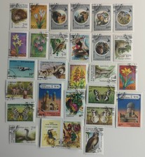50 Different Uzbekistan Stamp Collection