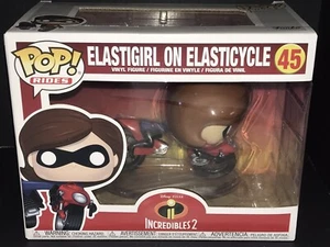 Funko Pop! INCREDIBLES 2 - ELASTIGIRL ON ELASTICYCLE #45 de Disney como nuevo en caja - Imagen 1 de 5