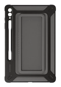 Samsung Original Galaxy Tab S9+ 5G Outdoor Cover titan schwarz Ständer robust - Picture 1 of 1