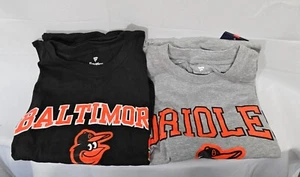 Mens MLB Fanatics Baltimore Orioles Baseball 2 Pack Big & Tall Tee T-Shirt - Picture 1 of 5
