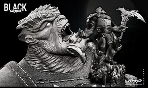 Cull Obsidian Sculpture(340mm)/Unpainted/Unassembled/3D Printed - Picture 1 of 8