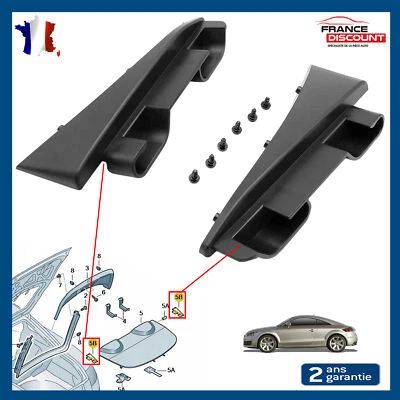 FIXATION PLAGE ARRIERE GAUCHE ET DROITE POUR AUDI TT ET TT ROADSTER - 8J8898283 - Photo 1/4