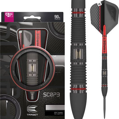 Target | Scope 02 Darts | 23g 24g 25g | Swiss Point | Steel Tip | 90% Tungsten - image 1 of 4
