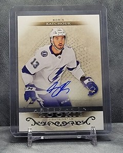 Boris Katchouk 2021-22 Artifacts Roman Numeral Rookies Auto Silver #XVI Tampa SP