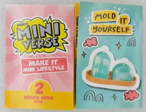 MGA's MiniVerse Make It Mini Lifestyle Serie 2 blaue Bogenkerzen - Bild 1 von 3