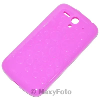 HUAWEI HARD COVER CUSTODIA ORIGINALE COLOR SHELL ASCEND G300 GLOSSY TOUCH VIOLA - Immagine 1 di 4
