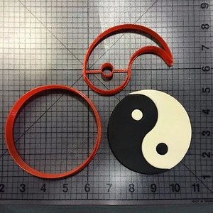 Set tagliabiscotti Yin e Yang - Foto 1 di 2