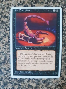 MTG - 1 x Pit Scorpion - 4th Edition - Bild 1 von 1