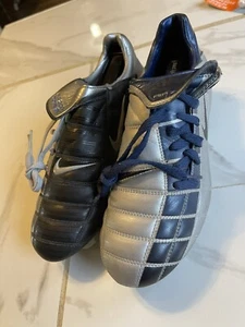 NIKE AIR ZOOM TOTAL 90 Azul SUPREMACY FG II AZT FUTBOL Talla 8 y 8,5 - Imagen 1 de 7