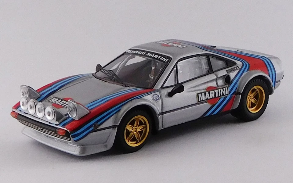 1/43 BEST-MODEL - FERRARI - 308GTB Gr.4 RALLY MARTINI RACING AUTOMOBILE 9795