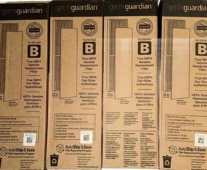 GENUINE GermGuardian True HEPA Air Purifier Size B Filter FLT4825PC (Lot of 4) - Picture 1 of 3