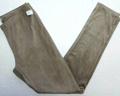 DRESSBARN Leggings Talla MP Medium Petite Pull On Delgado Bronceado Suave NUEVO (ab68) Foto 1 de 4